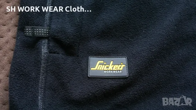 Snickers 8012 AIS POLAR Fleece Jacket размер M работна поларена горница W4-226, снимка 4 - Суичъри - 46970808