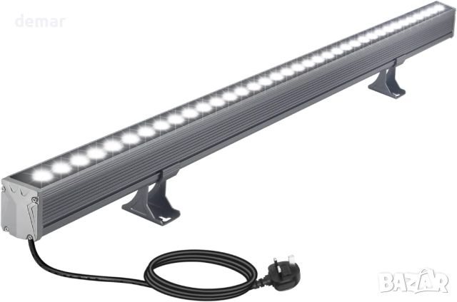 Yasotek 36W LED стенни осветителни тела, 6000K студено бяло, 1 метър 230V LED осветителна лента,IP65