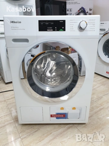 Miele 1600rpm 9кг Wi-Fi TwinDos Подсветка Пералня Миеле 12м Гаранция, снимка 13 - Перални - 53867694