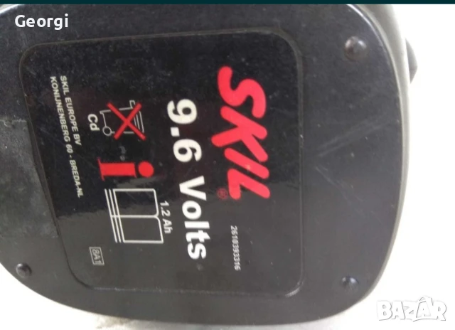 Винтоверт Skil 9.6v / за части , снимка 2 - Отвертки - 51239966
