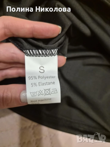 НОВА Елегантна вечерна рокля в черен цвят, снимка 3 - Рокли - 52419325