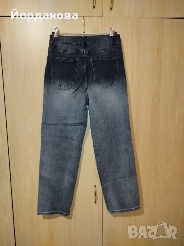 Еластични дънки с висока талия, снимка 3 - Дънки - 52790799