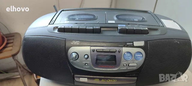 Радиокасетофон JVC RC-QW20, снимка 1 - Радиокасетофони, транзистори - 47253524