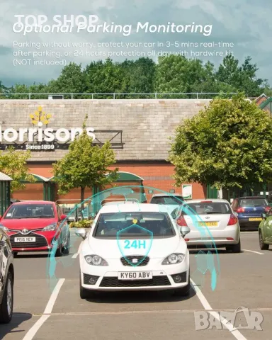 Предна камера iZEEKER 4K Dash Cam, 2160P камера за кола с безплатна 32GB карта, WDR 400, снимка 7 - Аксесоари и консумативи - 49627340