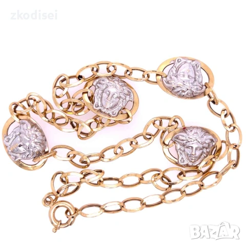 Златен синджир Versace 9,04гр. 49,0см. 14кр. проба:585 модел:37643-3