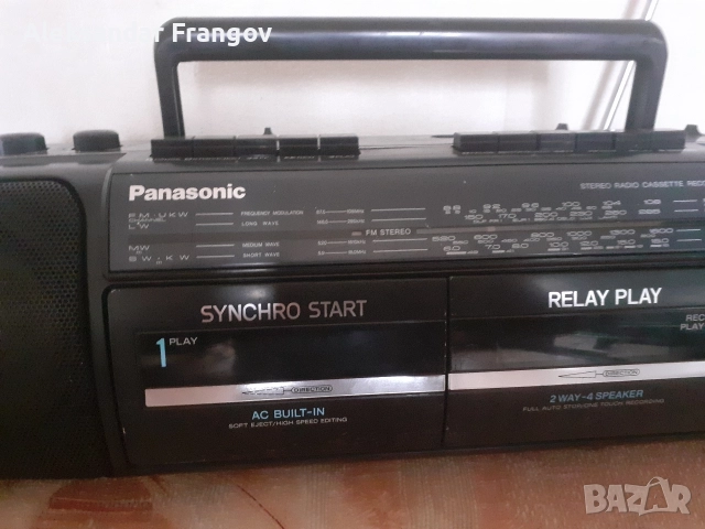 продавам радиокасетафон PANASONIC RX - FT 500, снимка 2 - Радиокасетофони, транзистори - 52678795