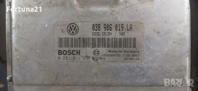 ECU компютър VW Bosch 038 906 019 LA, снимка 3 - Части - 50492552