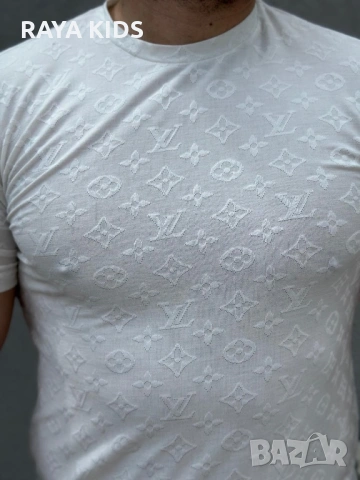 Мъжки тениски от пресован памук, снимка 4 - Тениски - 53711310