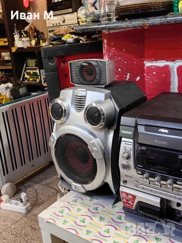 Аудиосистема Aiwa 500 вата , снимка 7 - Аудиосистеми - 52691629