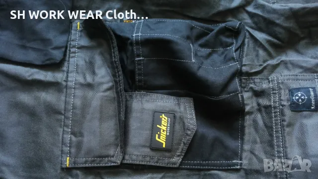 Snickers 3212 DuraTwill Work Trousers размер 54 / XL работен панталон W4-233, снимка 7 - Панталони - 47045192