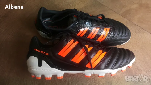 Adidas PREDATOR Football Leather Boots Размер EUR 44 2/3 / UK 10 бутонки естествена кожа 290-14-S, снимка 2 - Футбол - 47752216