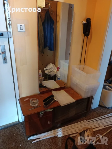 Мебели за спалня - гардероб спалня тоалетка нощни шкафчета, снимка 5 - Гардероби - 53592249