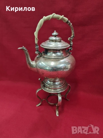 Винтидж Сребърен Чайник!, снимка 2 - Антикварни и старинни предмети - 53035456