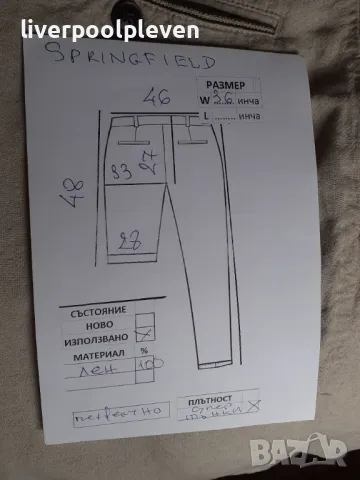 👉Ленени Springfield Original W-36, снимка 5 - Къси панталони - 49747081
