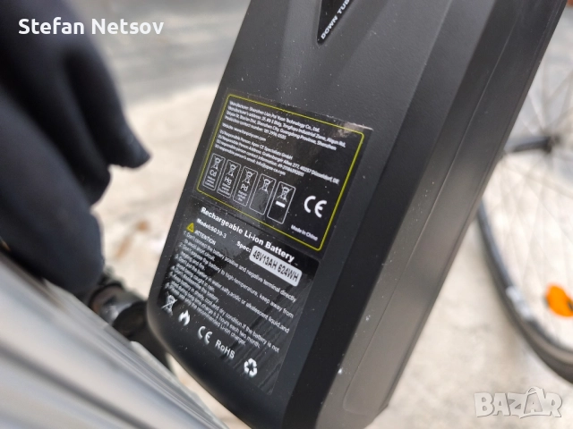 Електрически велосипед Bergamont L 28", с нов кит 1000W, 13ah 48v, снимка 6 - Велосипеди - 50326618