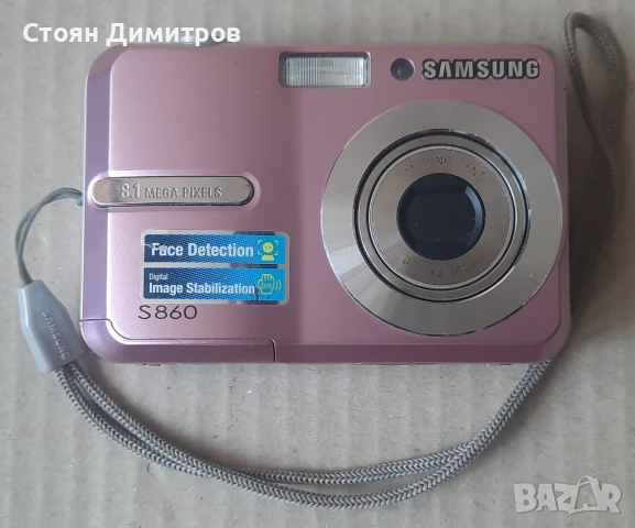 Цифров фотоапарат Samsung S860 за ремонт или за части 