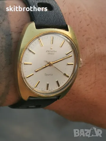 ZENITH Sporto 28800, 36mm, gold filled, cal. 2562C, снимка 8 - Мъжки - 47004684