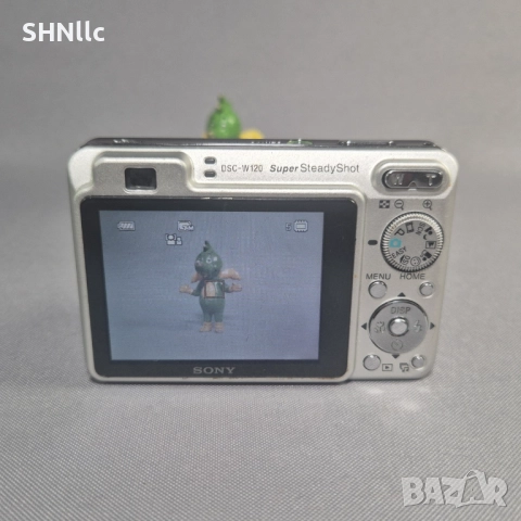 Цифров фотоапарат Sony Cyber Shot DSC-W120, снимка 4 - Фотоапарати - 49914617