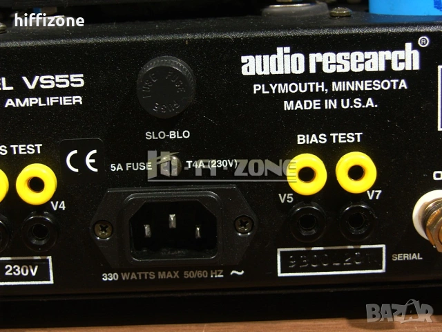  Лампов Audio research vs55 , снимка 15 - Ресийвъри, усилватели, смесителни пултове - 53681780
