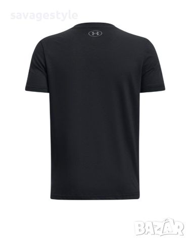 Детска тениска UNDER ARMOUR Basketball Icon Tee Black, снимка 2 - Детски тениски и потници - 45750534