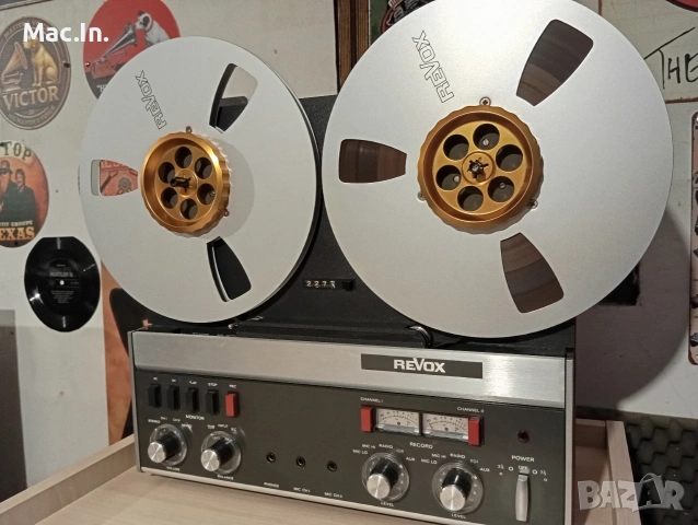 Ролков магнетофон Revox A-77, снимка 5 - Декове - 54069001