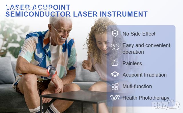 BICNET Laser Acupoint  Медицинско смарт  устройство, снимка 12 - Медицинска апаратура - 46645762