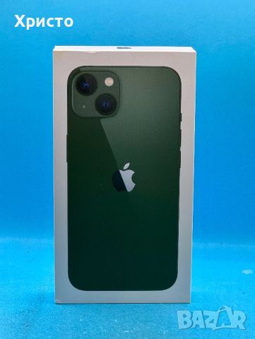 НОВ!!! Apple iPhone 13, 256GB, 4GB RAM, 5G, Green, снимка 2 - Apple iPhone - 46459629