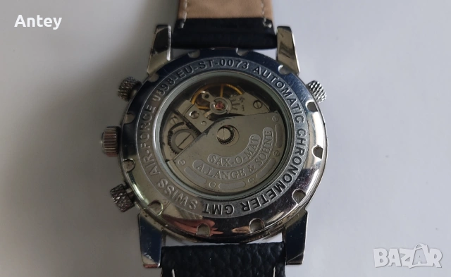 Часовник A. Lange & Sohne, красив и запазен, но не работи стабилно, снимка 5 - Мъжки - 53493941