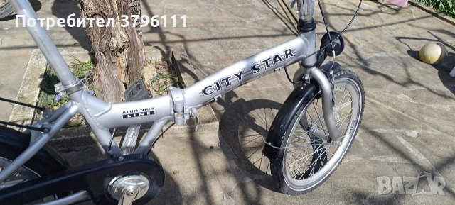 Аломиниев сгъваем велосипед, снимка 8 - Велосипеди - 53840064