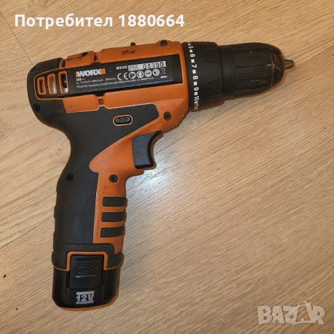 Винтоверт WORX 12V Li ion, снимка 2 - Винтоверти - 53138065