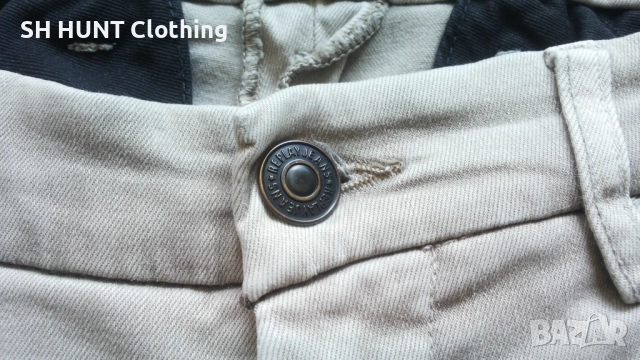 REPLAY SLIM FIT ZEUMAR CHINO TROUSERS Размер 31-32 / 30 еластичен панталон 25-62, снимка 9 - Дънки - 52204674