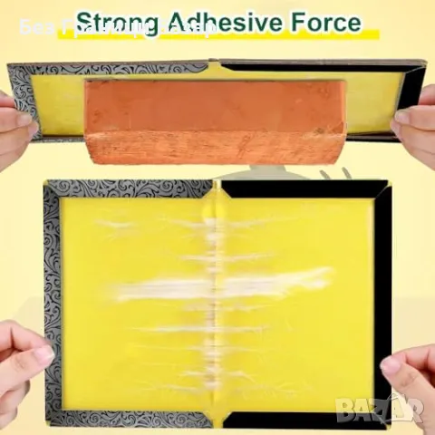 Нови Лепкави Капани за Насекоми 5 броя за Дом Градина Гараж Кухня, снимка 3 - Други стоки за дома - 50294861