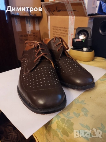 Мъжки обувки "Сърп и чук", номер 42
