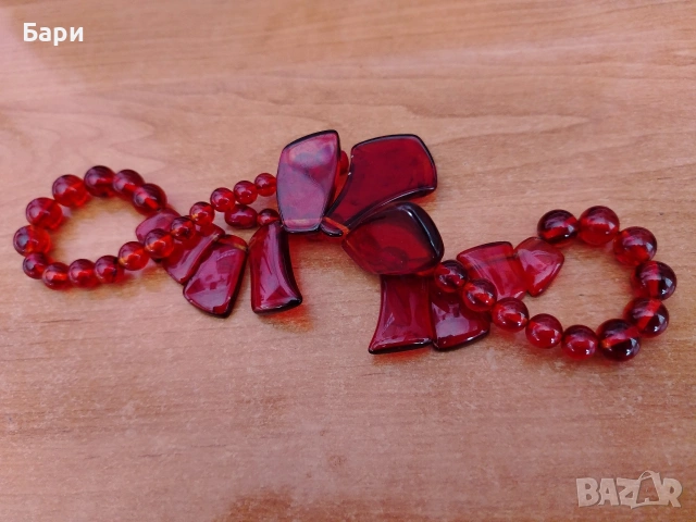 Красив гердан от кехлибар 3, снимка 11 - Колиета, медальони, синджири - 53614352