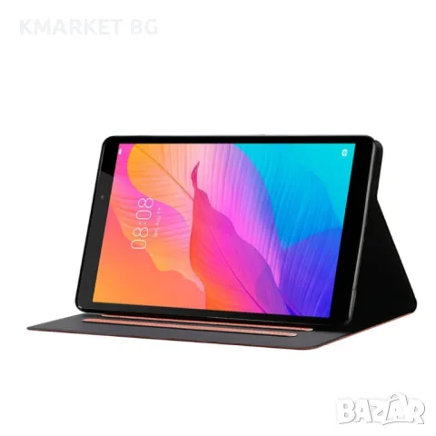 Huawei MediaPad T8 Wallet Кожен Калъф и Стилус, снимка 2 - Калъфи, кейсове - 47009942