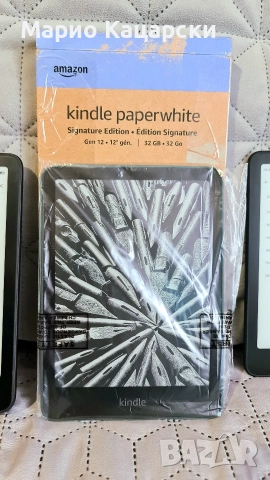 kindle paperwhite 12 signature 32гб и Kindle paperwhite 12th 16gb, снимка 3 - Електронни четци - 52884202