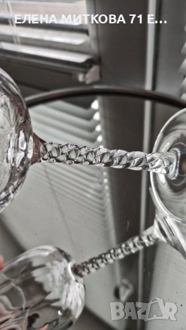 *Cristal d'arques * Франция 4 сервиза кристални чаши с различна вместимост, снимка 4 - Чаши - 54130729