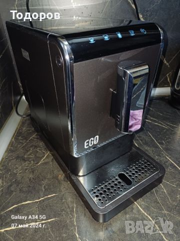 Кафе автомат за еспресо EGO Slimр1470W, 19 бара, 1.2 L, сензорен дисплей, , снимка 5 - Кафемашини - 45625287