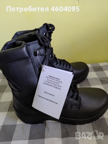 Продавам кубинки, ест. кожа, 43 номер, снимка 5 - Мъжки ботуши - 51825116