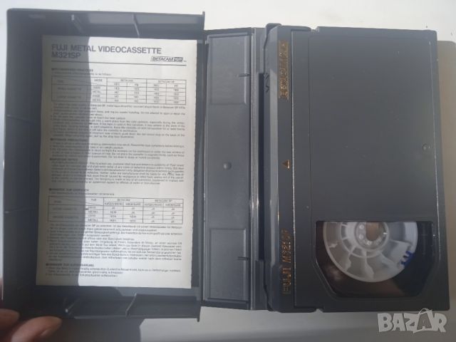 Видео касета Метал (Metal) - Betacam FUJIFILM-M321SP , снимка 2 - Плейъри, домашно кино, прожектори - 45110994