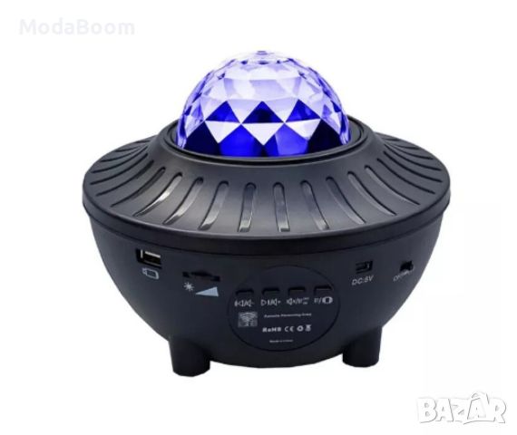 Преносима нощна лампа с Bluetooth управление и високоговорител - 10 цвята, регулируема светлина, 360, снимка 3 - Лед осветление - 46374082