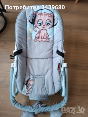 Повивалник и шезлонг, снимка 5 - Детски шезлонги - 51605133