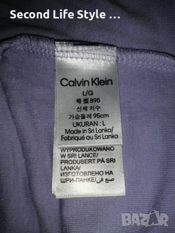 Calvin Klein оригинално дамско бюстие р-р L, снимка 9 - Корсети, бюстиета, топове - 53718554