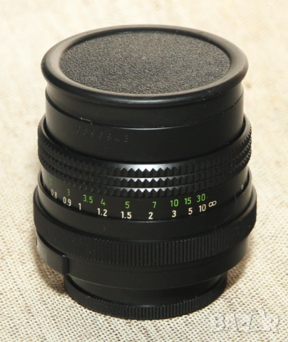 обектив Pentacon auto 50mm, 1,8 с преходник, снимка 5 - Обективи и филтри - 53905903