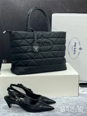 дамски обувки на ток и чанта prada milano michael kors , снимка 5 - Чанти - 46965829