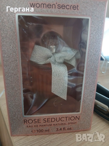 Парфюм rose seduction women's secret , снимка 3 - Дамски парфюми - 53886754