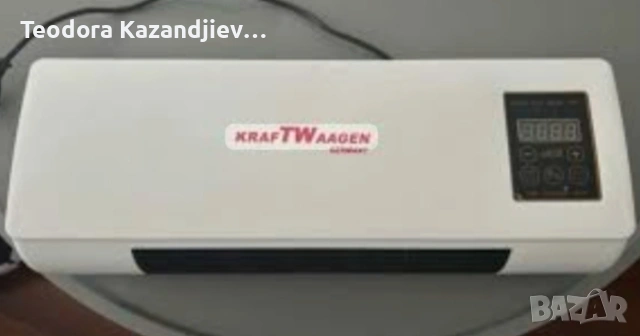 Стенна печка KraftWaagen 3 в 1 – отопление и охлаждане за всяка стая, снимка 5 - Климатици - 53053979