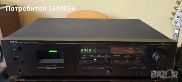 Триглав касетен дек Nakamichi CR-3, снимка 3 - Декове - 50198263