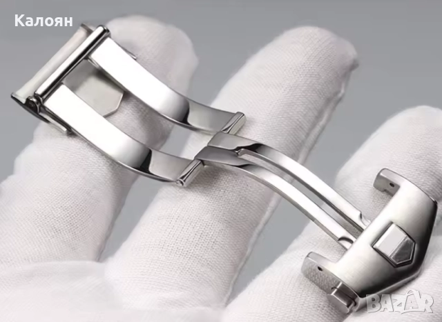 Катарама за Каишка на Часовник 18мм - Универсална - Неръждаема Стомана, снимка 2 - Мъжки - 52878724