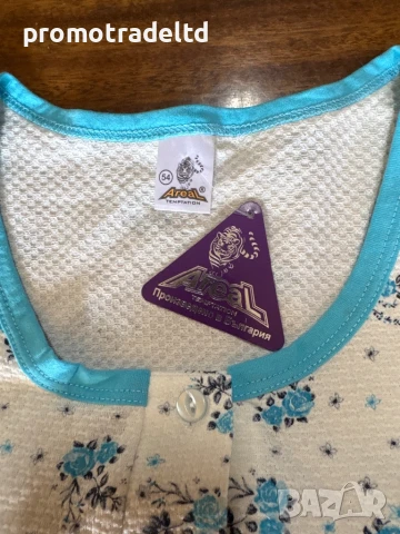 Български крепонени нощници дълъг ръкав, снимка 2 - Нощници - 50987031